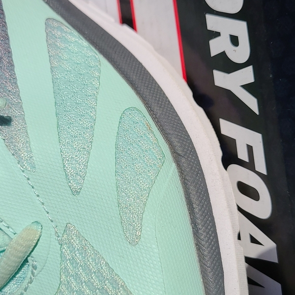 FILA Memory Galaxia 3 Running Sneaker Women's 8.5 Mint/Grey - Picture 3 of 9